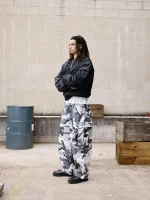 Sweats Collective Cargo Pant Snow Camo (3)