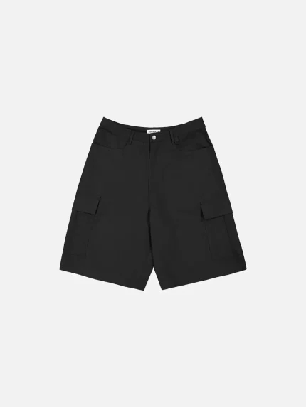 Sweats Collective Cargo Short Black (1)