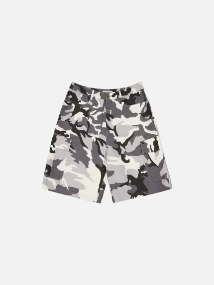 Sweats Collective Cargo Short Snow Camo (1)