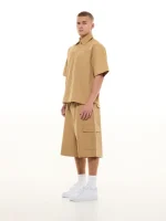 Sweats Collective Cargo Short Tan (1)