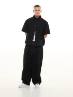 Sweats Collective Cargo Ss Shirt Black (4)