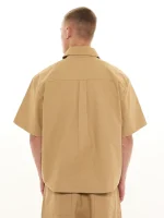 Sweats Collective Cargo Ss Shirt Tan (3)
