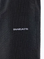 Sweats Collective Checkered Track Pant BlackWhite (4)