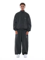 Sweats Collective Checkered Track Pant BlackWhite (6)