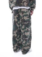 Sweats Collective Cozy Straight Leg Sweats Camo (2)