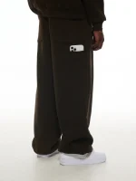 Sweats Collective Cozy Straight Leg Sweats Coffee (3)