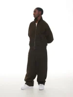 Sweats Collective Cozy Straight Leg Sweats Coffee (4)