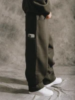 Sweats Collective Cozy Straight Leg Sweats Coffee (6)
