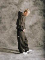 Sweats Collective Cozy Straight Leg Sweats Coffee (7)