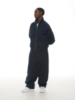 Sweats Collective Cozy Straight Leg Sweats Navy (4)