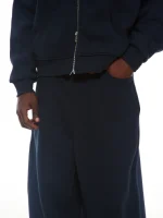 Sweats Collective Cozy Straight Leg Sweats Navy (5)