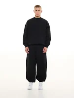 Sweats Collective Cozy Sweater Black (5)