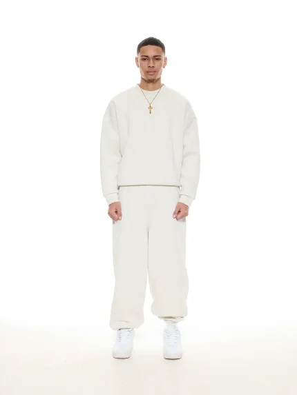 Sweats Collective Cozy Sweatpant Chalk (5)