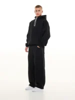 Sweats Collective Cozy Tech Hoodie Black (1)