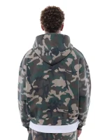 Sweats Collective Cozy Zip UP Hoodie Camo (2)
