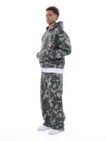 Sweats Collective Cozy Zip UP Hoodie Camo (3)