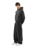 Sweats Collective Cozy Zip UP Hoodie Granite (1)