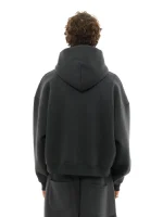 Sweats Collective Cozy Zip UP Hoodie Granite (2)