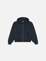 Sweats Collective Cozy Zip UP Hoodie Navy (7)