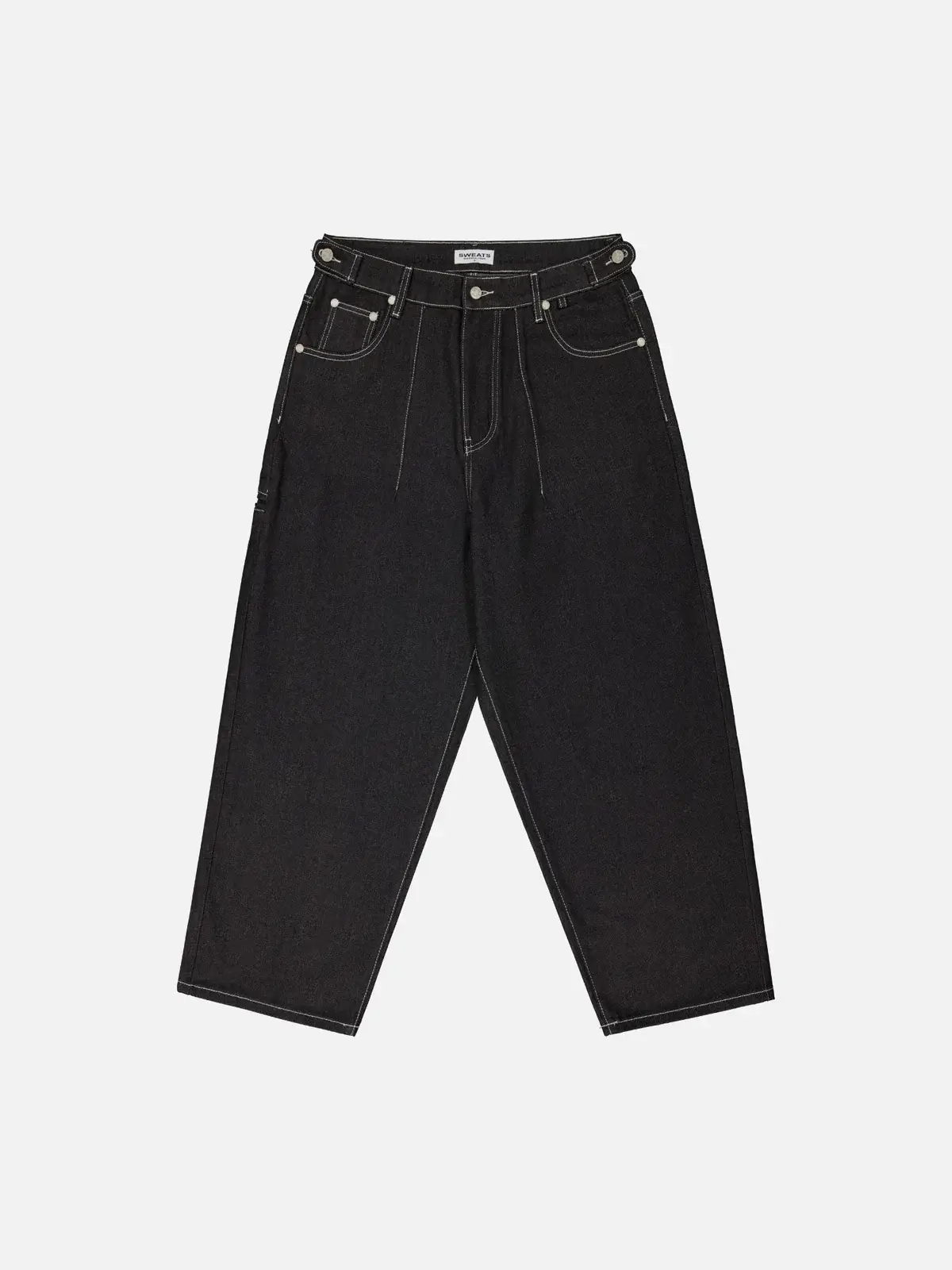 Sweats Collective Denim Baggy Jeans Black (9) Sweats Collective Denim Baggy Jeans Black (9)