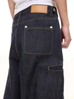 Sweats Collective Denim Baggy Jeans Indigo (2)