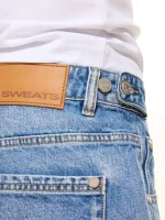 Sweats Collective Denim Baggy Jeans Light Blue (2)