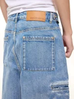 Sweats Collective Denim Baggy Jeans Light Blue (3)