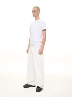 Sweats Collective Denim Baggy Jeans White (6)