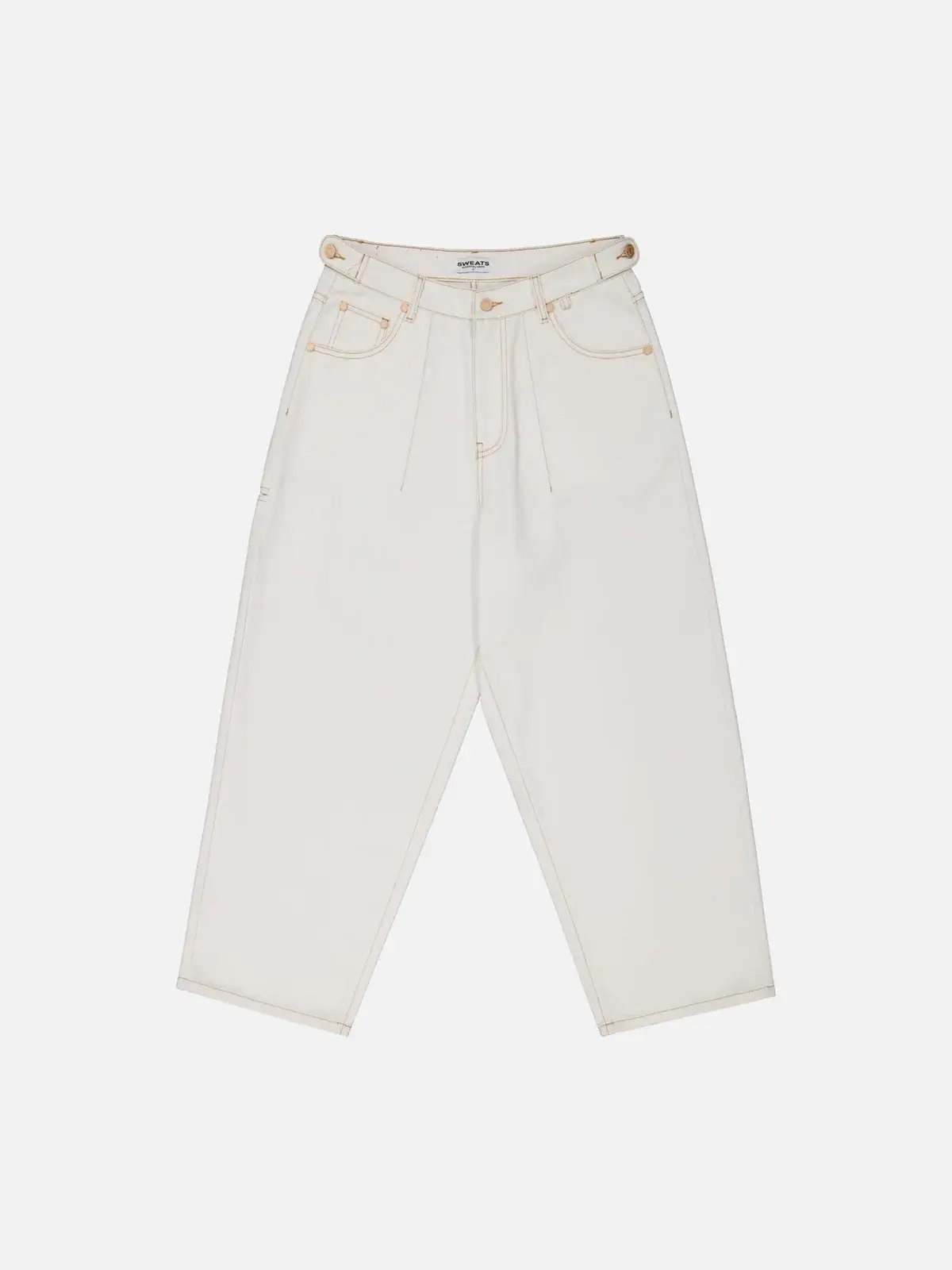 Sweats Collective Denim Baggy Jeans White (9) Sweats Collective Denim Baggy Jeans White (9)