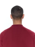 Sweats Collective Long Sleeve T Shirt Burgundy (3)