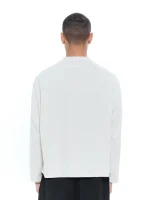 Sweats Collective Long Sleeve T Shirt Chalk (1)
