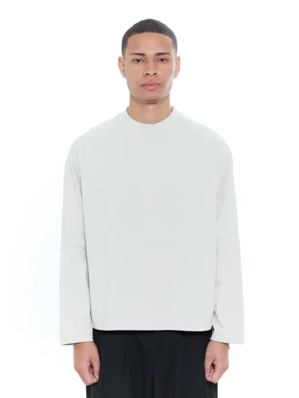 Sweats Collective Long Sleeve T Shirt Chalk (7)
