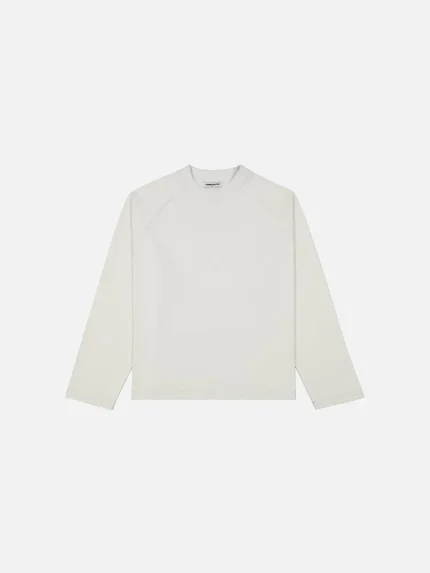 Sweats Collective Long Sleeve T Shirt Chalk (8)