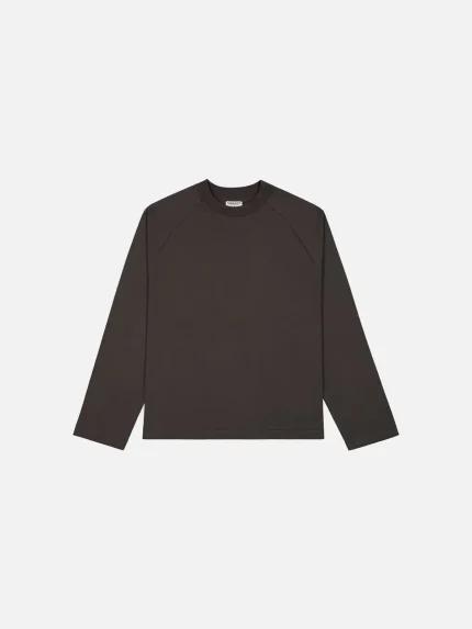 Sweats Collective Long Sleeve T Shirt Coffee (1)