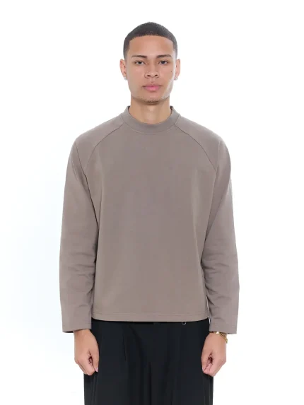 Sweats Collective Long Sleeve T Shirt Dust (7)