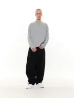 Sweats Collective Long Sleeve T Shirt Grey (1)