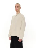 Sweats Collective Long Sleeve T Shirt Oat (2)