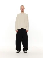 Sweats Collective Long Sleeve T Shirt Oat (3)