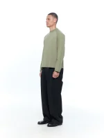 Sweats Collective Long Sleeve T Shirt Sage (5)