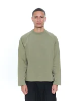 Sweats Collective Long Sleeve T Shirt Sage (7)