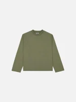 Sweats Collective Long Sleeve T Shirt Sage (8)