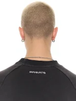 Sweats Collective Long Sleeve T Shirt Washed Black (2)