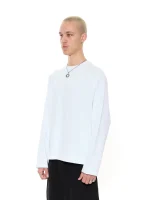 Sweats Collective Long Sleeve T Shirt White (3)