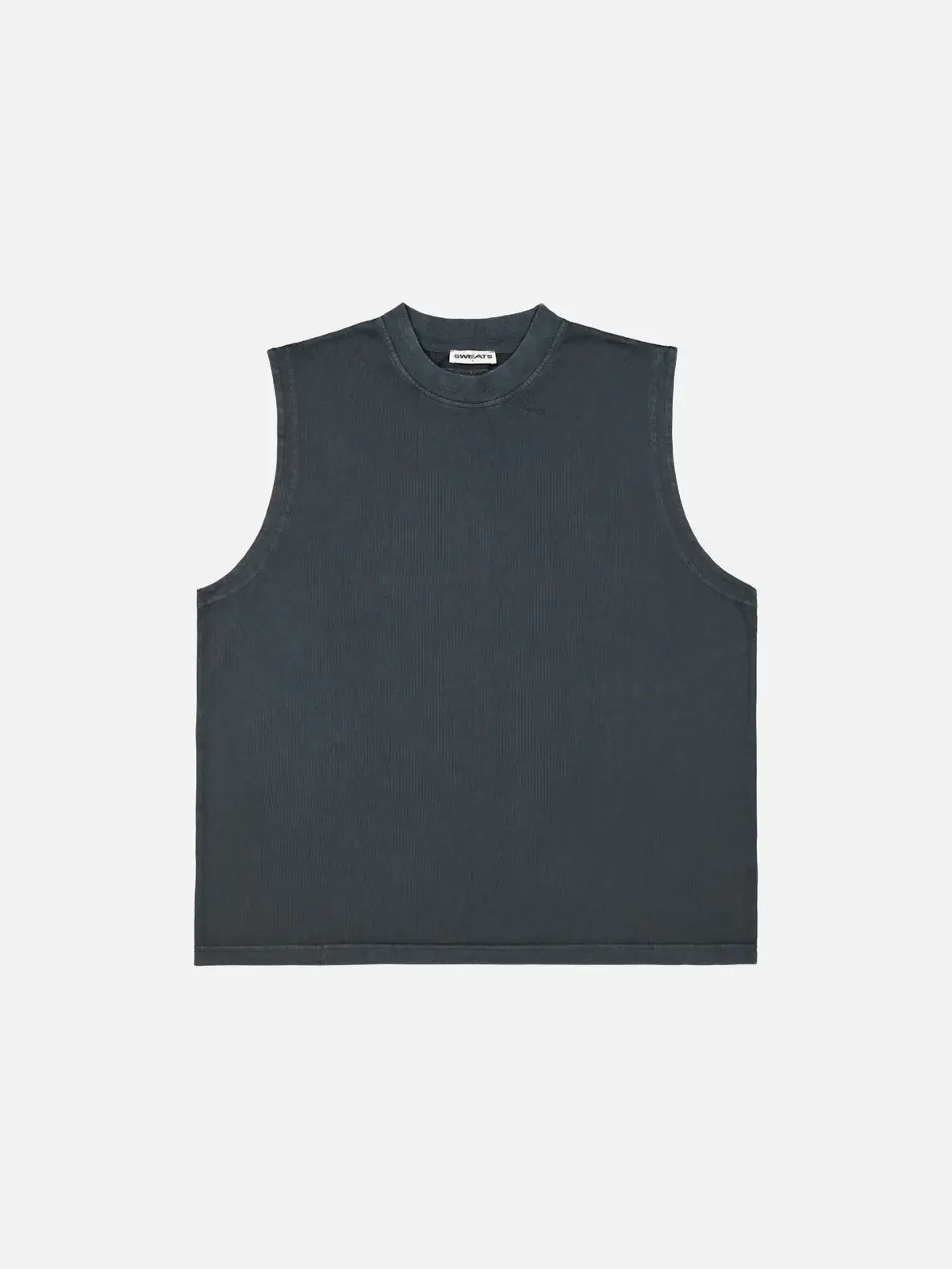 Sweats Collective Muscle Tee Washed Black (7) Sweats Collective Muscle Tee Washed Black (7)