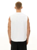 Sweats Collective Muscle Tee White (2)