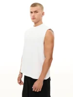 Sweats Collective Muscle Tee White (3)