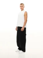 Sweats Collective Muscle Tee White (4)