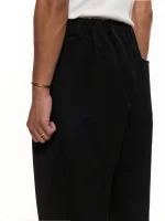 Sweats Collective Pleated Pant Black (3)