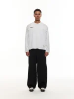 Sweats Collective Pleated Pant Black (7)
