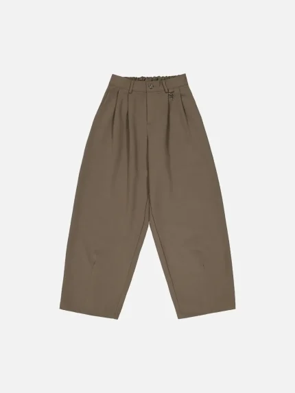 Sweats Collective Pleated Pant Brown (6)
